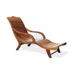 Capri Teak Sun Lounger